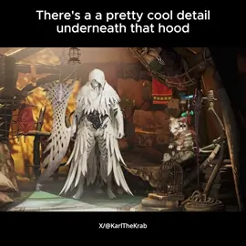 There's a a pretty cool detail underneath that hood #monsterhunterwilds #モンスターハンター #モンスターハンターワイルズ #キャラメイク #MonHun #monsterhunter #mhwilds #mhw #fyp