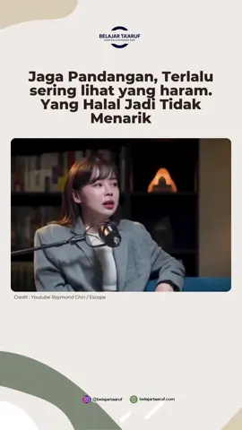 Jaga Pandangan, Terlalu Sering Lihat Yang Haram. Yang Halal Jadi Tidak Menarik Rekomendasi buku, Klik keranjang kuning : 1. Buku #IkhtiarJodohMuslimah 2. Buku Siapa Tepat Dia Akad 3. Buku Islam Is Me Follow @belajartaaruf #Taaruf #Nikah #nikahmuda