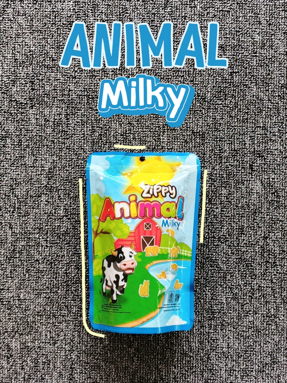ZIPPY ANIMAL MILKY  BISKUIT HEWAN YANG LUCU, RASA SUSU YANG NIKMAT #zippy #animalmilky #biskuitsusu #biskuit #susu #milky #animal #ideusaha #idejualan #fy #fyp 