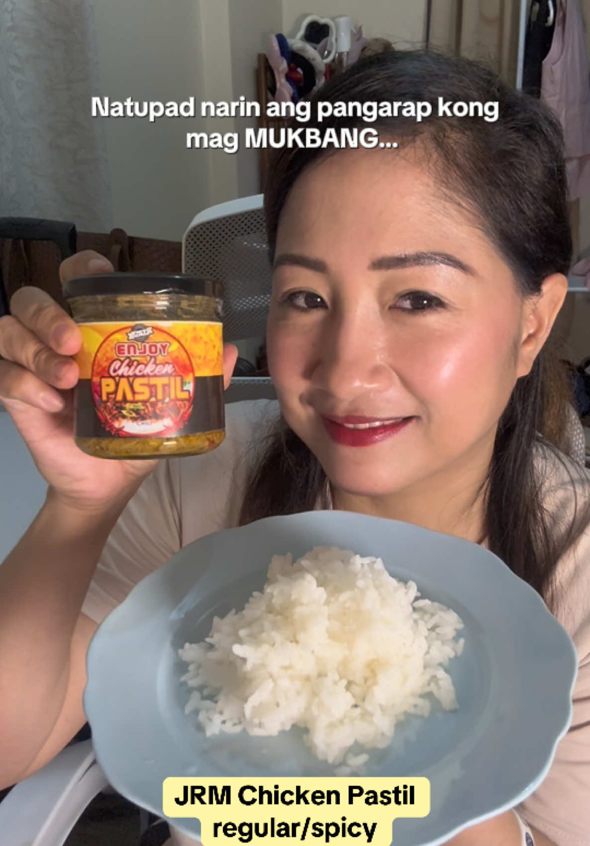 Ang sarap talaga, panalo ang lasa! Kudos to @jrm kitchen shop Magiimbak ako para di na maubusan… #fyp #chickenpastil #spicychickenpastil #affiliate #affiliatemarketing #trend #mukbang 