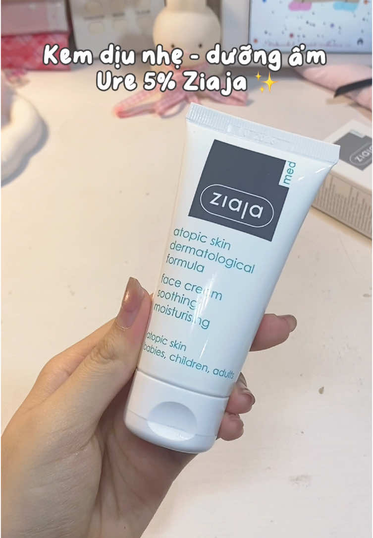 Kem dịu nhẹ dưỡng ẩm nhà Ziaja🎀✨ #fyp #xh #xuhuong #viral #EUPC #ziaja #kemduongam #ure5% #kemduongam #skincare #lamdep #reviewlamdep 