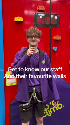 Get to know our staff and which wall is their favourite  #clipnclimbcrawley #for #foru #clipnclimb #instructor #sport #adventure #westsussex #indoorclimbing #sportstiktok 