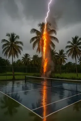 Lightning strikes  #lightningstrikes #thunderstrike #lightningbolt #thunderstorm #electricstorm #stormyweather #naturepower #lightningstrikemoment #thunderandlightning #shockingnature #fire
