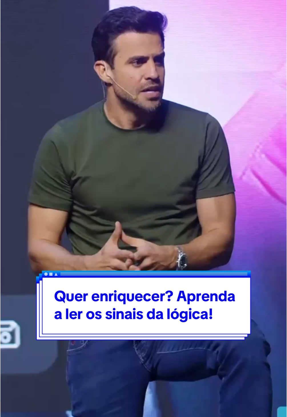 Quer enriquecer? Aprenda a ler os sinais da lógica! #pablomarçal #pablomarçal1 #pablomarcal #enriquecer 