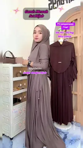 Zelina Gamis satu set kerudung hijab #gamissethijab #gamissetkerudung #gamismewah #gamiswanita 