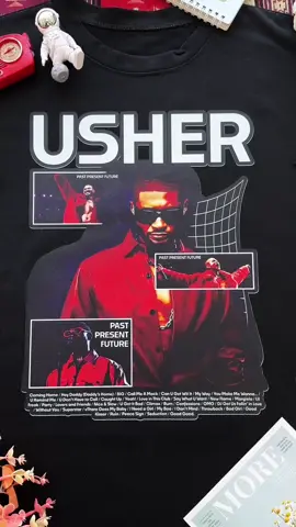 This Usher shirt is on fire ❤️‍🔥 #usher #ushershirt #usherfan #usherconcert #ushermerch #usherraymond #rnblegend #rnblovers #usherthrowback #usherlovers#UsherFanMerch #pastpresentfuture #OOTD #concertoutfit #graphictee #tiktokstyle #viraloutfit #streetwearvibes #musictee#RnBVibes #90srnb #concertlook #throwbackvibes #rnbfit #musiclegend #concertmerch #musictshirt #rnbicon #rnbconcert #viral #trending