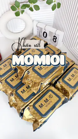 Combo 10 gói khăn ướt MOMIOI #khanuot #khanuotkhongmui #khanuotmomioi #momioi #cherryunboxx #muataitiktok #unboxing #viral #xuhuong 
