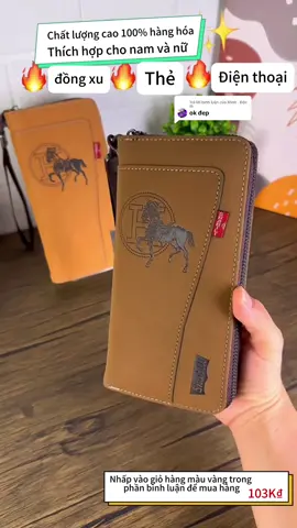 Trả lời @Minh . Độc th Ví Ví tiện lợi và sang trọng，Nhiều màu, mẫu ví  sang trọng lịch lãm bỏ dc cả thế giới mà giá lại quá hời ở đây ạ  đựng được tất cả các loại thẻ lớn nhỏ, chất liệu da PU, xài rất êm luôn.#ví #vinu #tui #tfashion #tiktokshoptet #samtetbaovui #affiliatemarketing #Vang #quanchip #duonghottrend #vida #vidai #vicamtay #vitien 