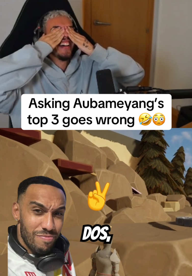 @GxlDePaulinho asks Aubameyang a question but a fan didn’t like Auba’s response 😂 #aubameyang #fcbarcelona #football #gxldepaulinho #viscabarca #Soccer 