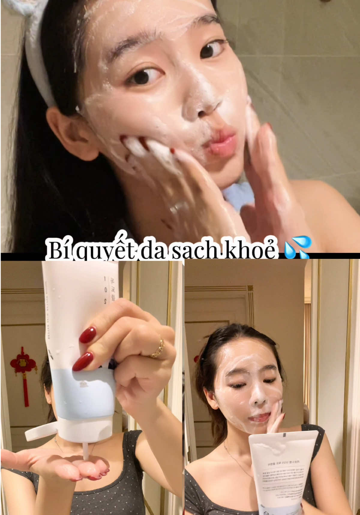 Mấy bà có biết dòng này đã từng siêu hot luôn không, bây giờ mà mua dùng thì vẫn còn kịp có da đẹp khoẻ đó 🫡.  #RoundLabVietnam #Chamdalanhsongxanh 