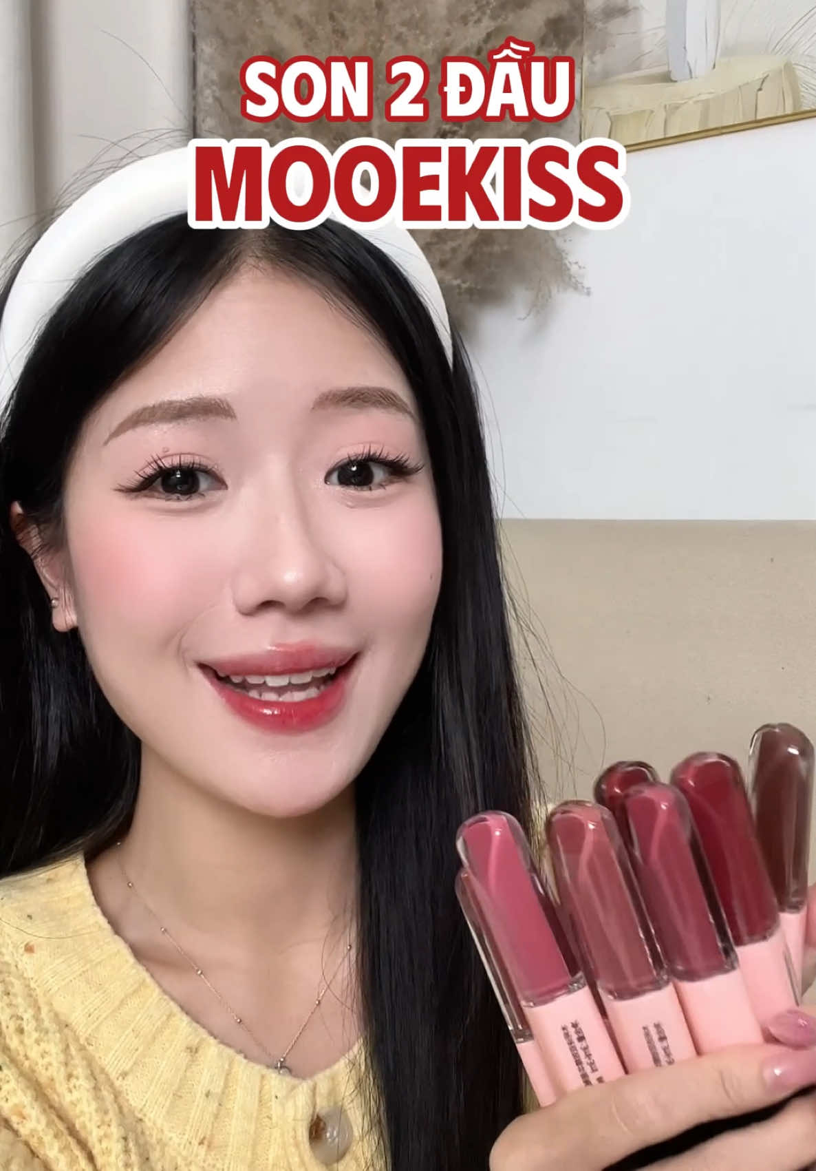 Khum seeding đâu nma em đỉnh quá mấy bà ơi 🥰🥰🥰 #mooekiss #mooekiss_vn #son2dau #sonhaidau #sonxinh #moixinh #lipstick #tint #tintlip #tiplamdep #reviewlamdep #make #makeu #maitrumreview 