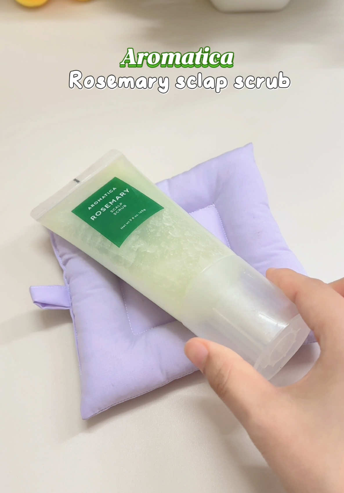 Tẩy tế bào chết da đầu Aromatica #muataitiktok #tiktokshop #xhtiktok #xuhuong #foryou #fyp 