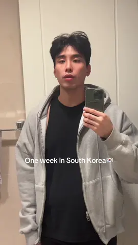 1 week in South Korea🇰🇷…