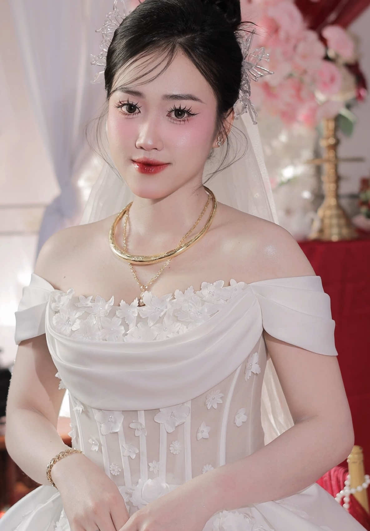Tone Make up baby cho cô dâu Nguyễn Phương Thảo  đãi tiệc chiều nay  #𝐒𝐭𝐮𝐝𝐢𝐨𝐓𝐡𝐚̉𝐨𝐍𝐡𝐢 #makeupcamau #makeupthaonhi #ThaoNhiAcademy #Thaonhistudio #makeupbridal #Daotaohvcanhan #ThaoNhibridal