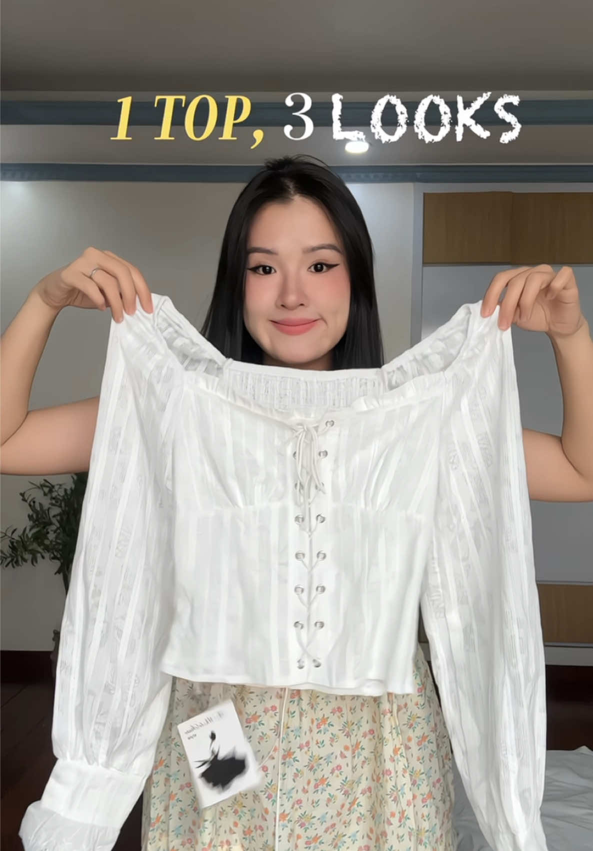 +1 em áo phối đồ mùa hè xink 🌼✨ #xuhuong #aoxinh #aotrevai #summeroutfit #mixandmatch 