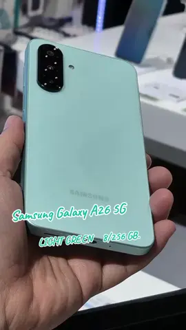 #new #songkran2025 #มือถือใหม่ #samsunggalaxy #A265G #สีสวย #lightgreen💚 #ผ่อนผ่านบัตรประชาชนใบเดียว #ซัมซุงไฟแนนซ์พลัส #samsungshopโลตัสแม่สาย #กระแส 