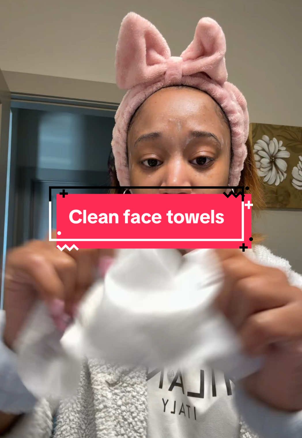 Prevent random breakout with a disposable clean towel. A staple in my skin care routine #ourmedlifetowels #skincare #skintips #acneskin #acnescars @Ourmed Life 