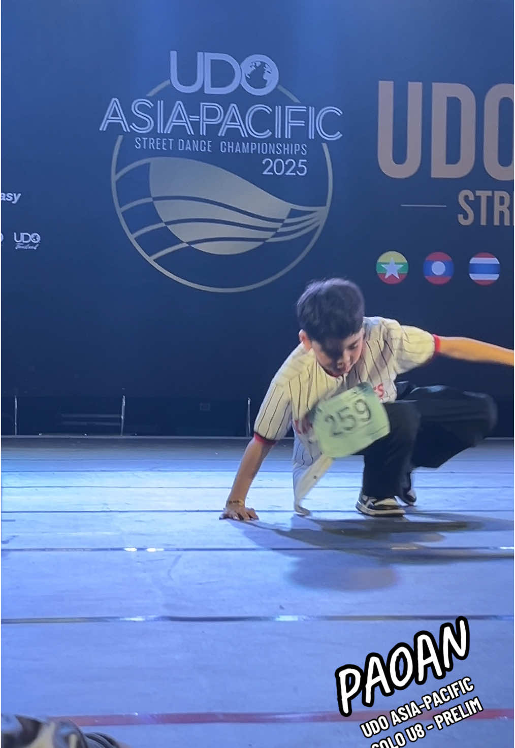 UDO ASIA-PACIFIC  SOLO U8 - PRELIM #เป่าอันเพลิดเพลิน  #พี่เป่าหกขวบแล้วคร้าบบบ #udoasiapacific2025 #udostreetdancechampionships #udostreetdance  #udoasiapacific