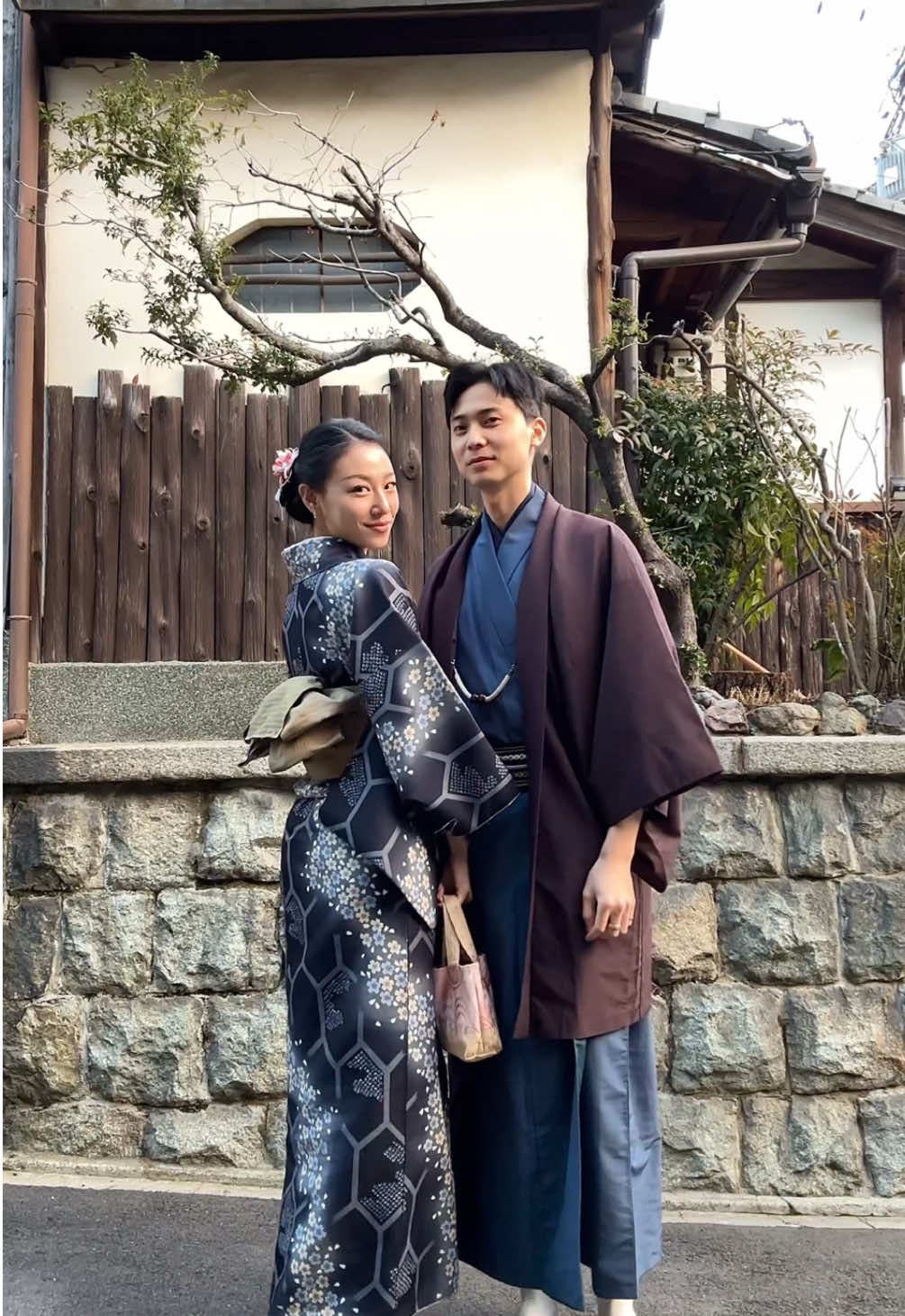 Did you really go to Japan if you didn’t rent a kimono and walk around pretending you’re a princess taking a bajillion photos 🙃👘  📍 rentals were from Maikoya in Gion district for our tea ceremony experience! #kimono #kimonostyle #kimonocouple #japanaesthetic #japanstyle #japantiktok #kyoto 