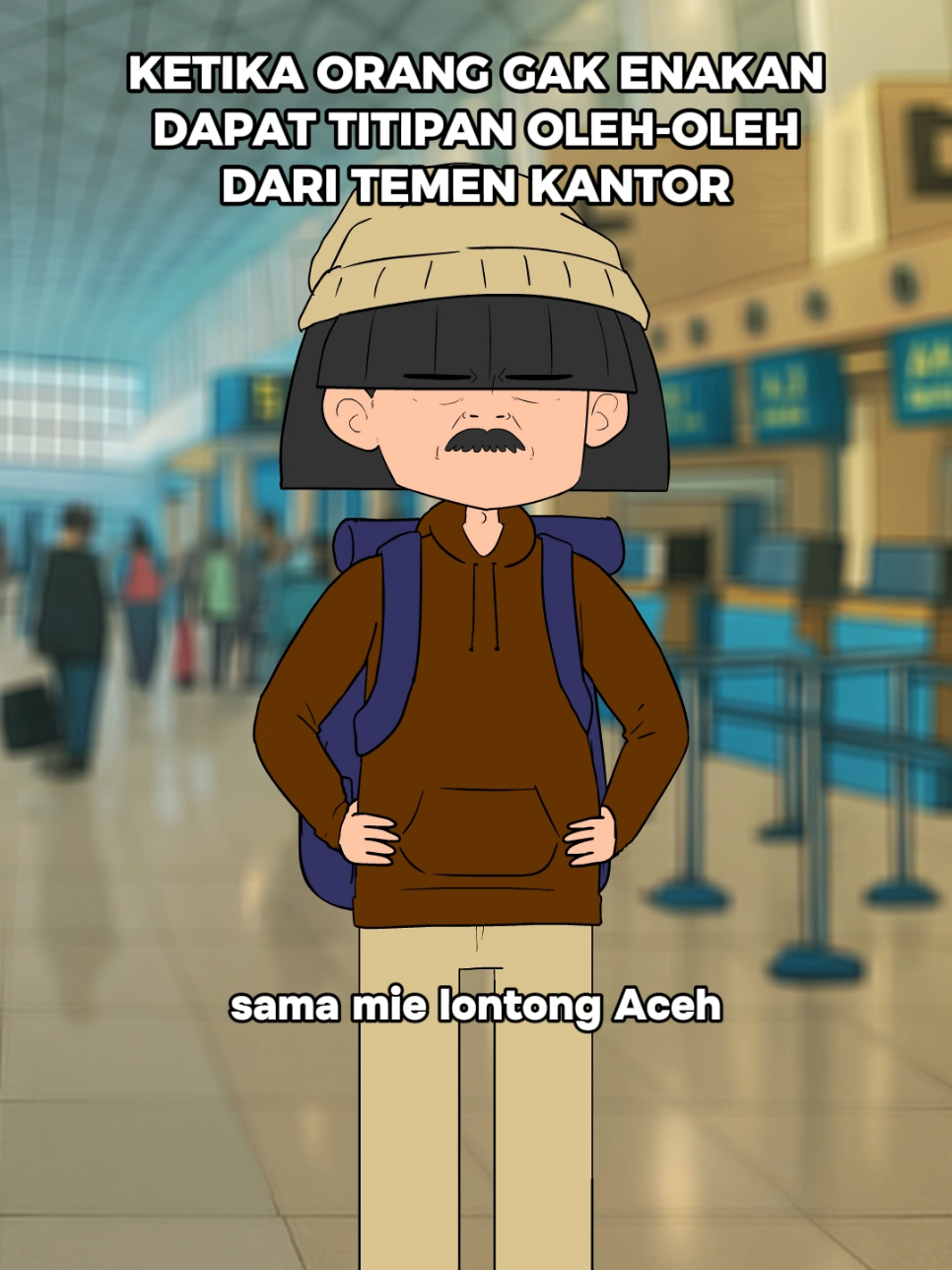 ketika orang gak enakan dapat titipan oleh oleh dari teman kantor #sengklekman #budakkorporat #kantoran #sengklekmen 