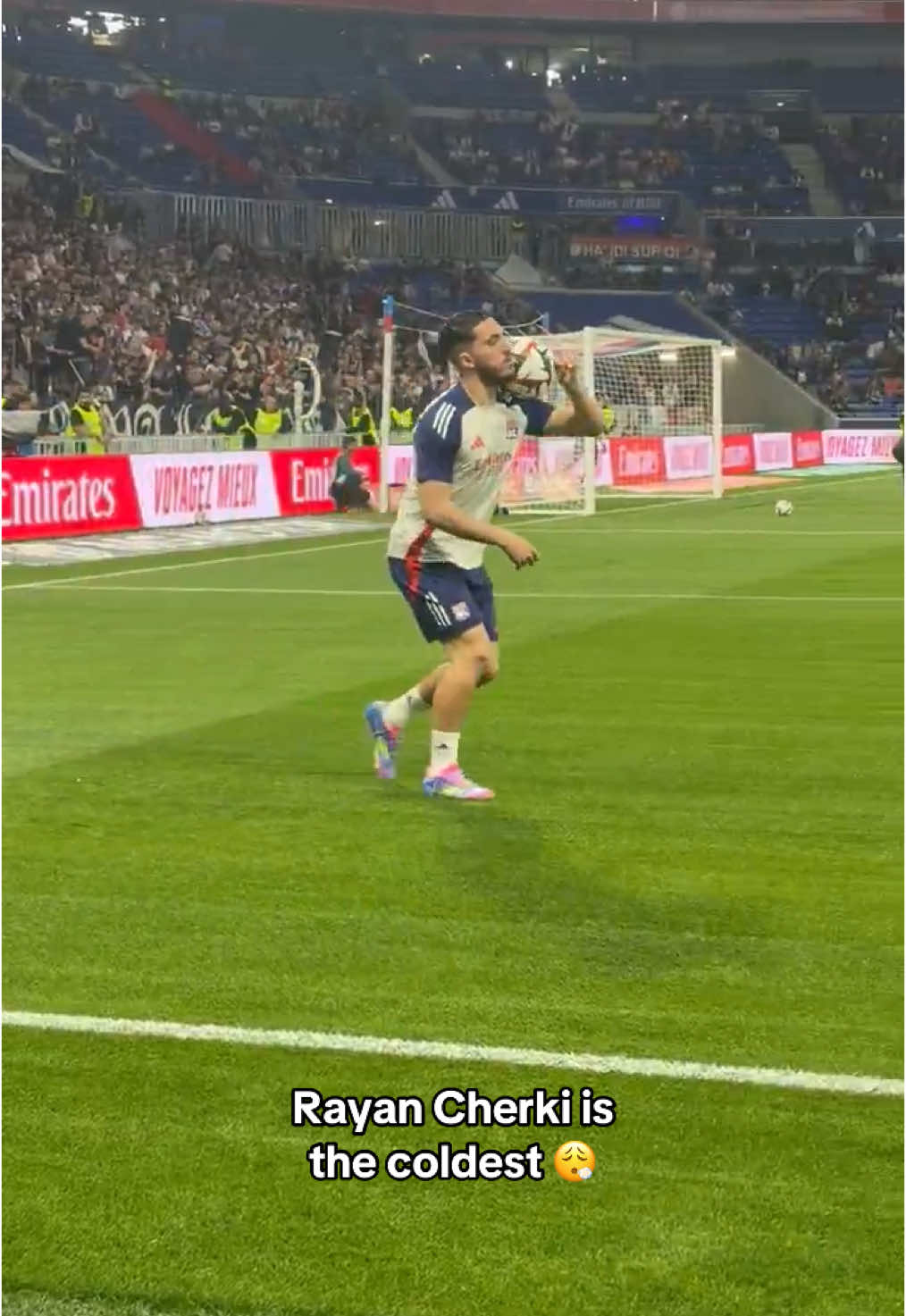 Baller. [X/todayitsfoot] #football #Soccer #futbol #fyp #foryou #viral #rayancherki #cherki #lyon #ol #olympiquelyonnais🔴🔵 #lyonnais #france #skills #freestylefootball 