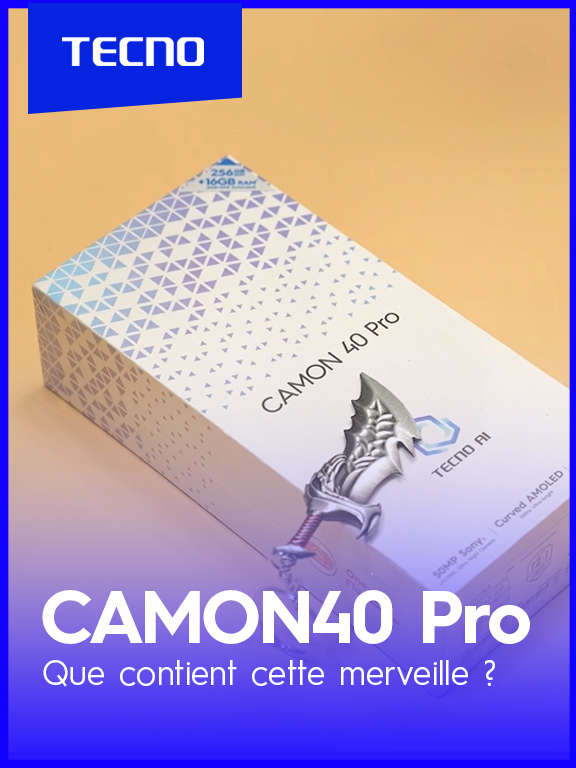 CAMON40Pro Unboxing by @izziboye. Available nationwide #CAMON40 #gadget #newphone #smartphone
