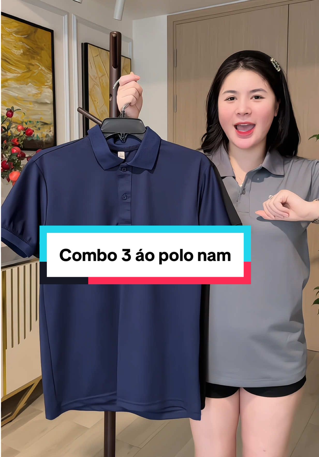 Lên tiktok của e mua rẻ lắm #trienchieudangyeu #review #aopolonam 