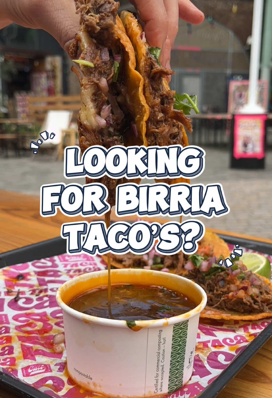 Look no further for Birria goodness🌮🤤 #birria #tacos #taco #birriatacos #FoodTok #eats #londoneats #lovefood #tacotuesday 