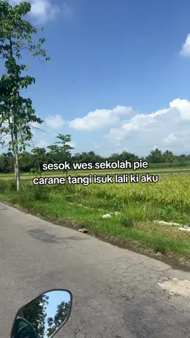 #besoksekolah #malessekolah 