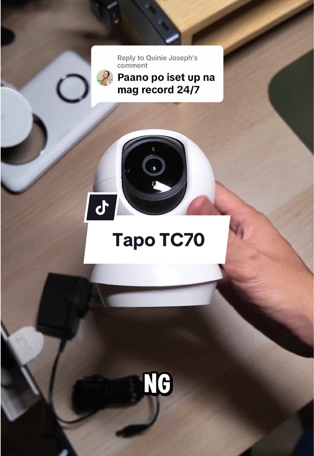 Replying to @Quinie Joseph Tapo TC70 - 24/7 Loop Recording Tutorial #tapo #cctv #homesecuritycamera #sandisk #microsdcard 