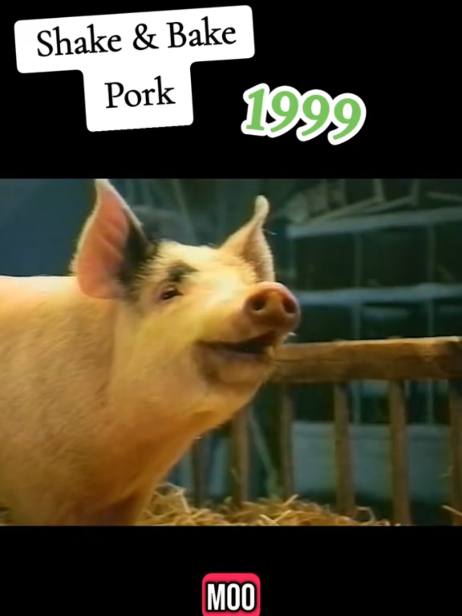 Moooooo #vhsvideo #commercials #vhs #oldcommercials #1999 #90skids #pork 