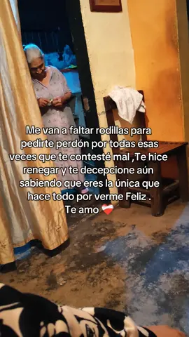 Me van a faltar rodillas para pedirte perdón mamá  #perdon #madre #sentimientos #nostalgia #llorar #corazon #triste #soledad #arrepentido #hermoso #juntos #viejita #canas #recuerdo #reflexion #perdon #decepcion 