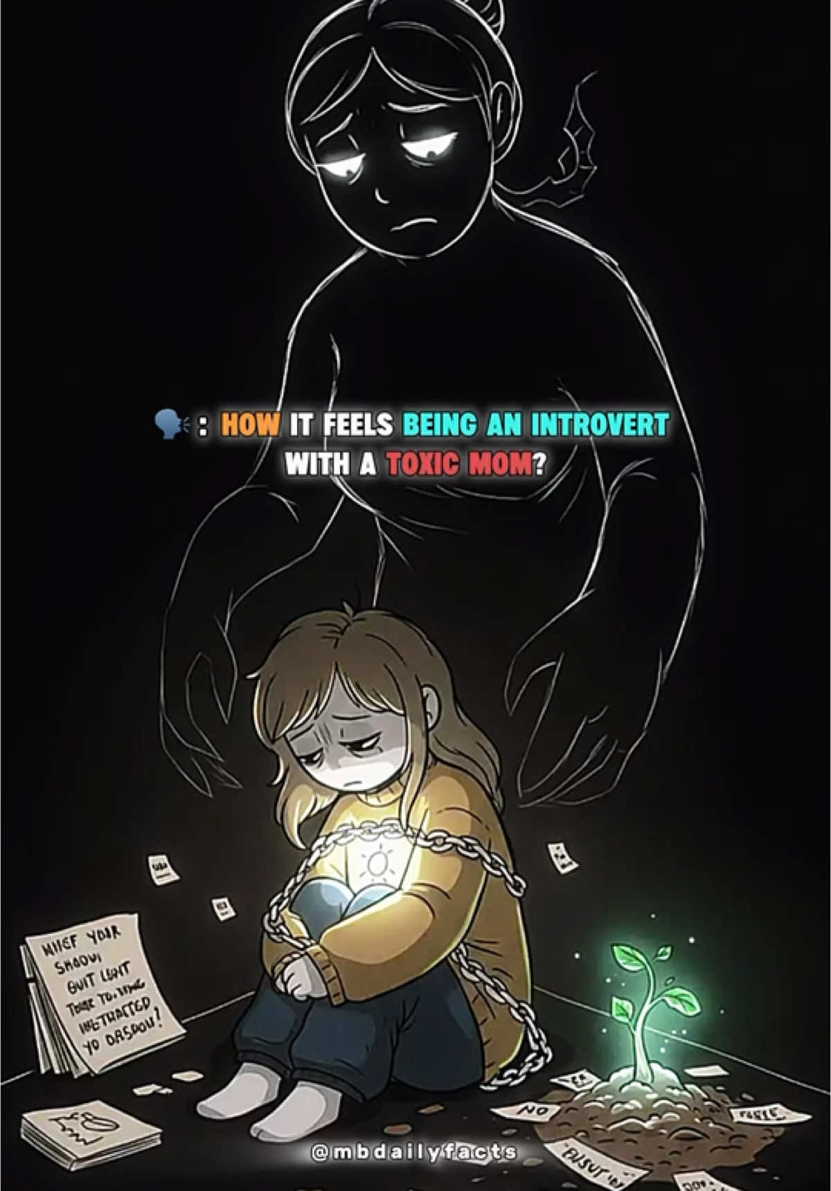 How it feels being introvert with a toxic mom? 👀😬#foryou #toxic #introvert 