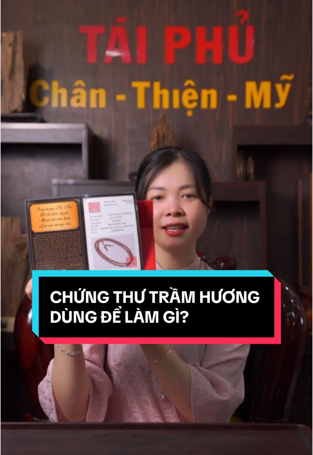 Nhà Tài Phủ đã có chứng thư trầm hương, quý khách hàng an tâm sở hữu sản phẩm nha 💙 #chungthu #chungthutramhuong #tramhuongtaiphu #tramhuongtaiphutrinh #tramhuong #tramhuongtunhien #viral 