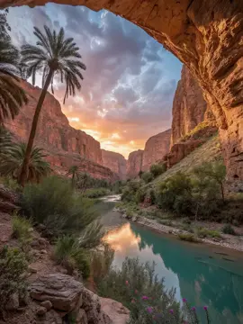 #beauty #nature #beautiful #water #canyon #sky #heaven #sun #sunset 
