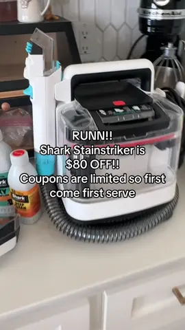 if you've been wanting one now is the time to grab it!  Code: SHARKSTAIN #shark #sharkstainstriker #carpetcleaner #rugcleaners #upholsterycleaner  #portablecarpetcleaner #carpetcleaners @Shark Home 