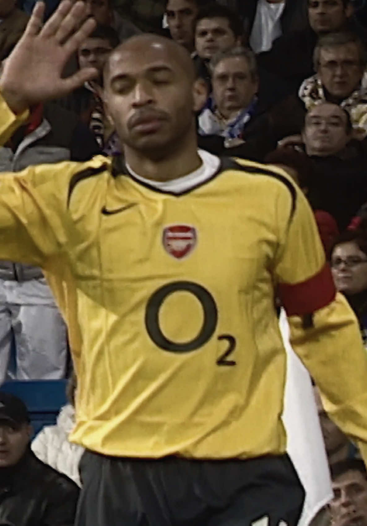 Henry at the Bernabéu 💀🥶 #UCL #ArsenalvsRealMadrid