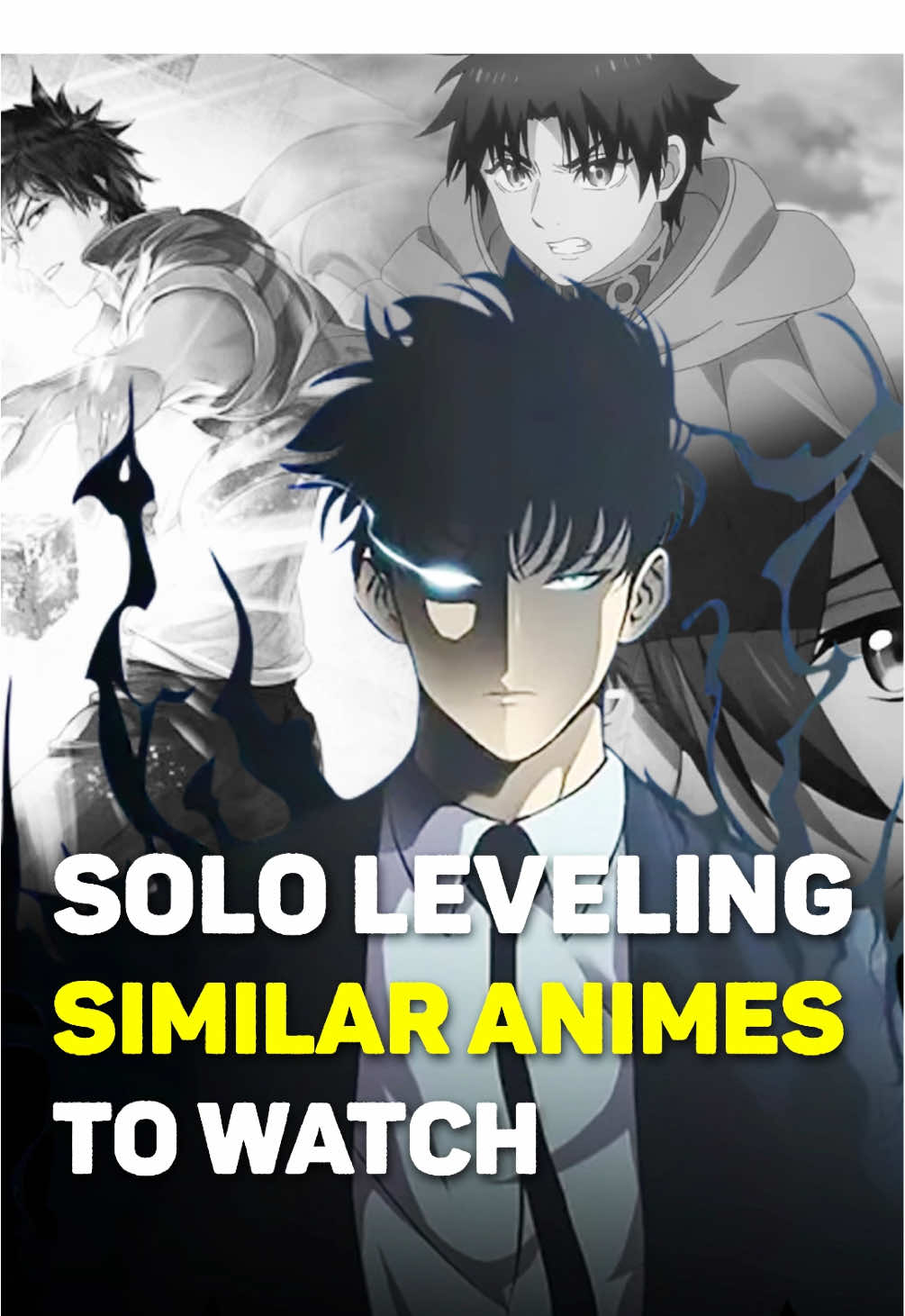 Watch These 3 INSANE Anime If You Love Solo Leveling #gojousatoru #jinwoo #sololeveling 