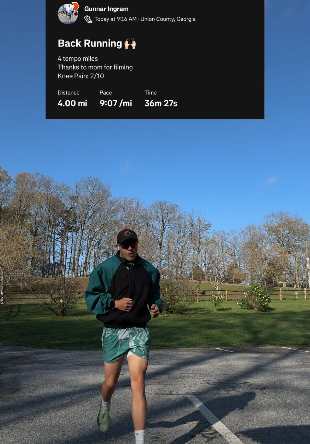 This jacket starting to feel like my default running fit #Fitness #Running #hybridathlete #bpn #ironmantri #marathon 