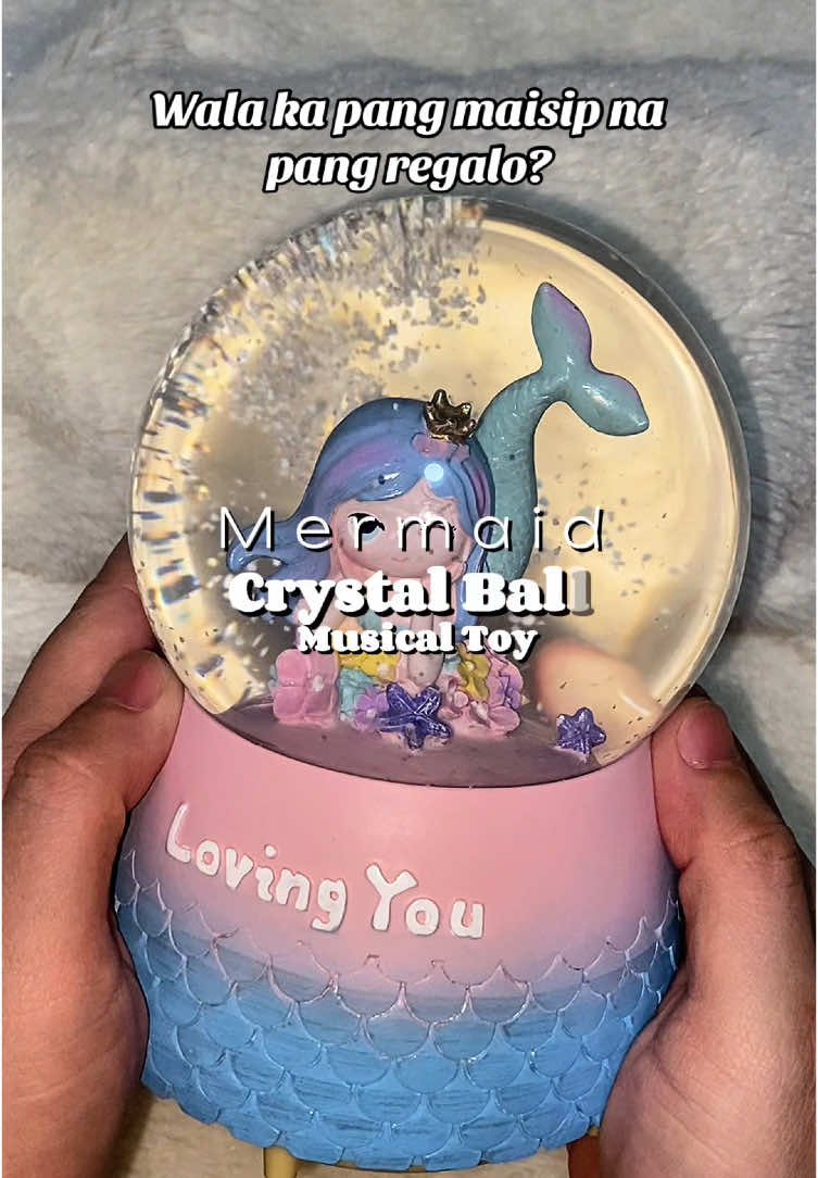 Pang regalo ba hanap mo? I gotchuuu!!! Checkout mo na to. #mermaid #mermaidcrystalball #musicaltoy #mermaidmusicalcrystalball #mermaidball #mermaidtiktok #cutemermaid #gift #giftideas #perfectgift #highlights #affiliate #budgetfriendly #sulit #foryou #foryoupage #madelinescollection #kamilandgerome #fyp 