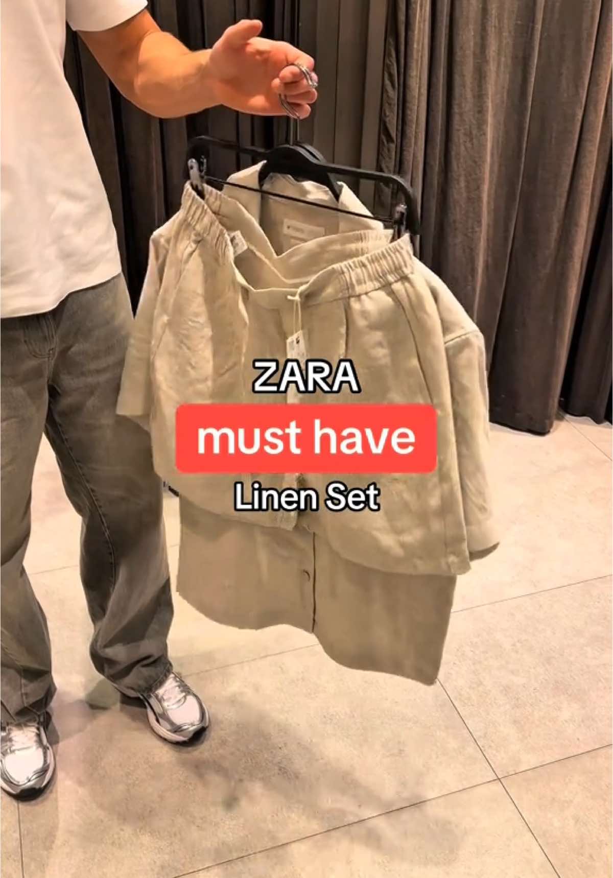 zara MUST HAVE linen set 🥶 #zaramen #zaraoutfit #zarahaul #ootdinspo #outfitinspiration #mensfashion #outfits #OOTD 