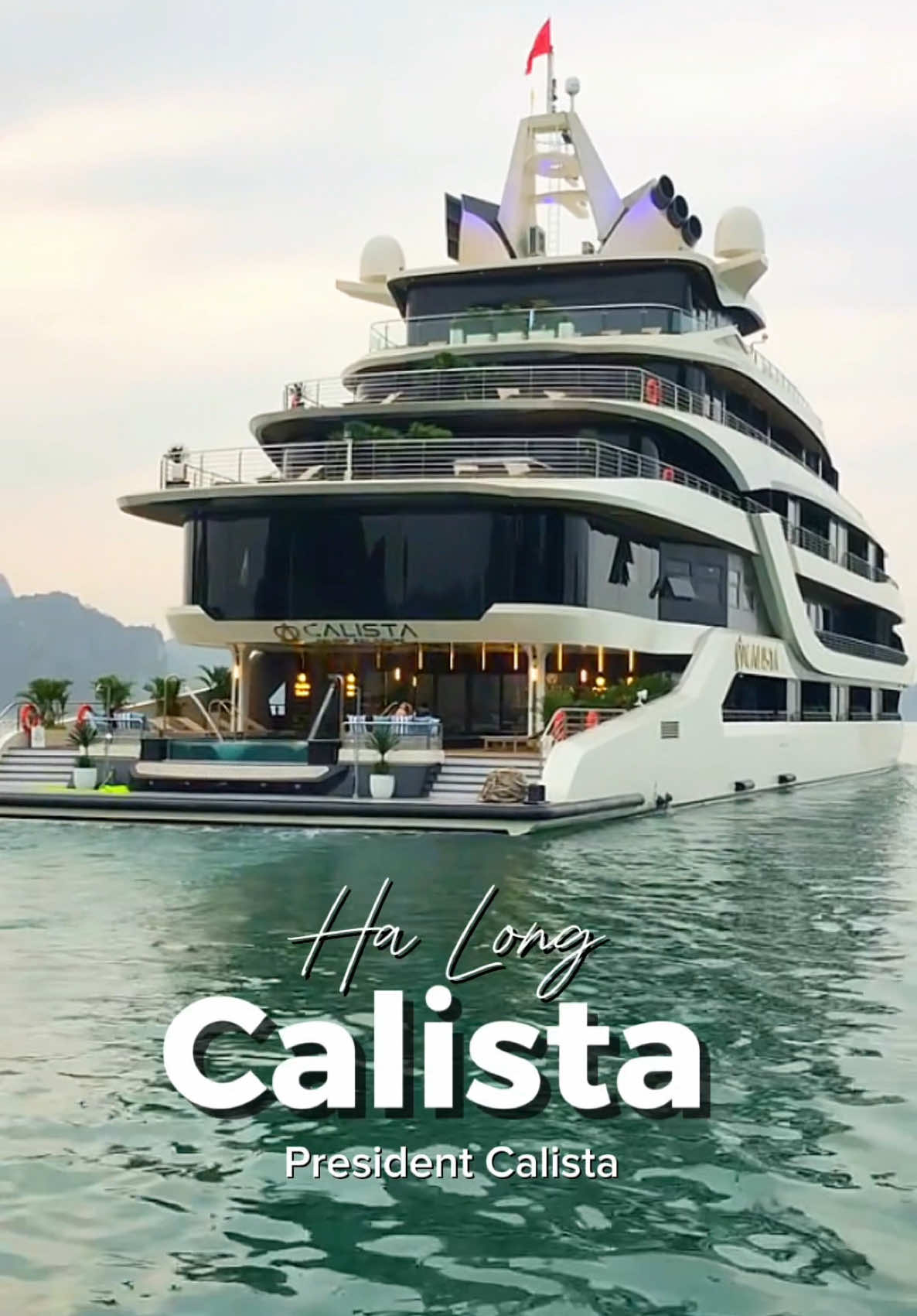 Trải nghiệm hạng sang nhất của siêu du thuyền Calista có những gì 😍 #dulichhalong #duyhuyenhalong #sieuduthuyen #calistacruise #halongbay #halongbaycruise #reviewhalong #duthuyencalista#reviewhalong #trainghiemduthuyen #DuthuyenLanHa