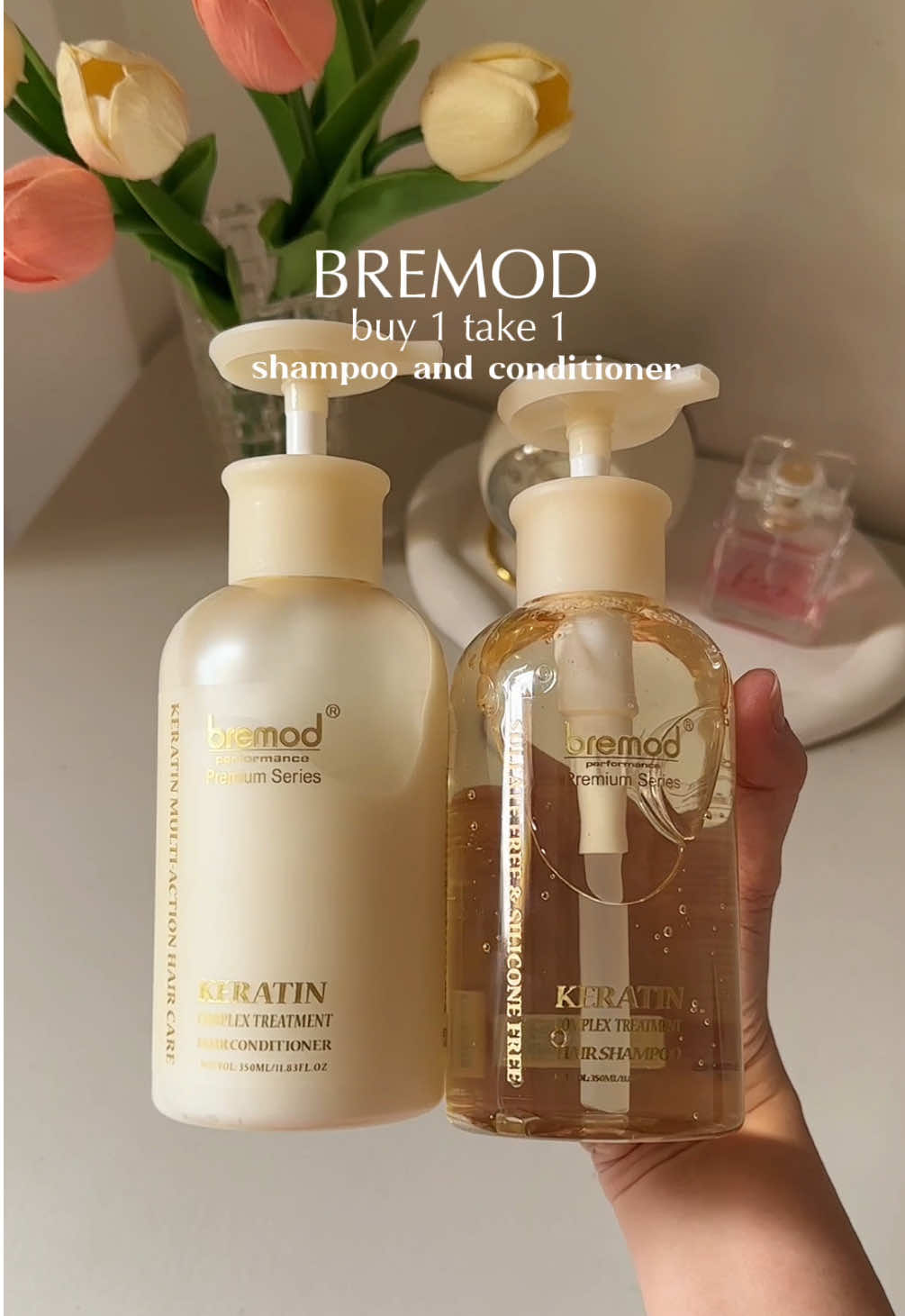 Replying to @Joanna🔥 💖💖 #buy1take1 #bremod #bremodshampooandconditioner #healthyhair 