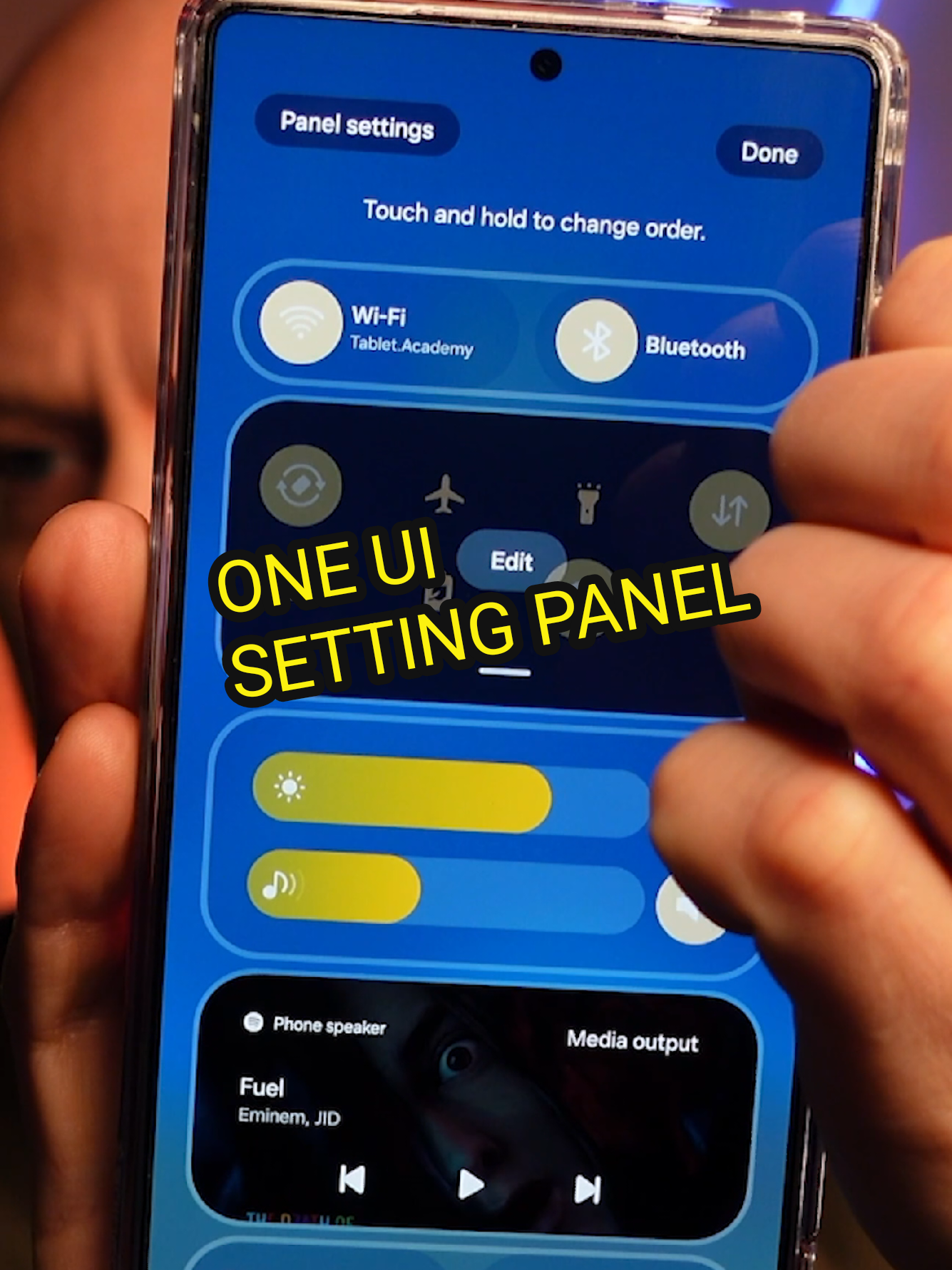 Customize Quick Access on One UI 7 #techtips #tech #tips @SamsungUK 