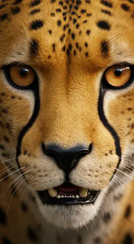 Live Wallpaper: The Intense Gaze of the Cheetah A photorealistic close-up unveils the piercing gaze of a colossal cheetah, its perfectly formed eyes radiating an intense light that contrasts vividly with its vibrant yellow fur adorned with bold black spots. The cheetah’s fierce snarl reveals razor-sharp teeth, while every strand of fur and facial detail is rendered in stunning 8K resolution using Unreal Engine 5. This dramatic and intimate portrayal captures the wild power and majestic presence of the cheetah, immersing viewers in its raw beauty and strength. #CheetahEyes #WildElegance #PixVerse #aiart #livewallpaper