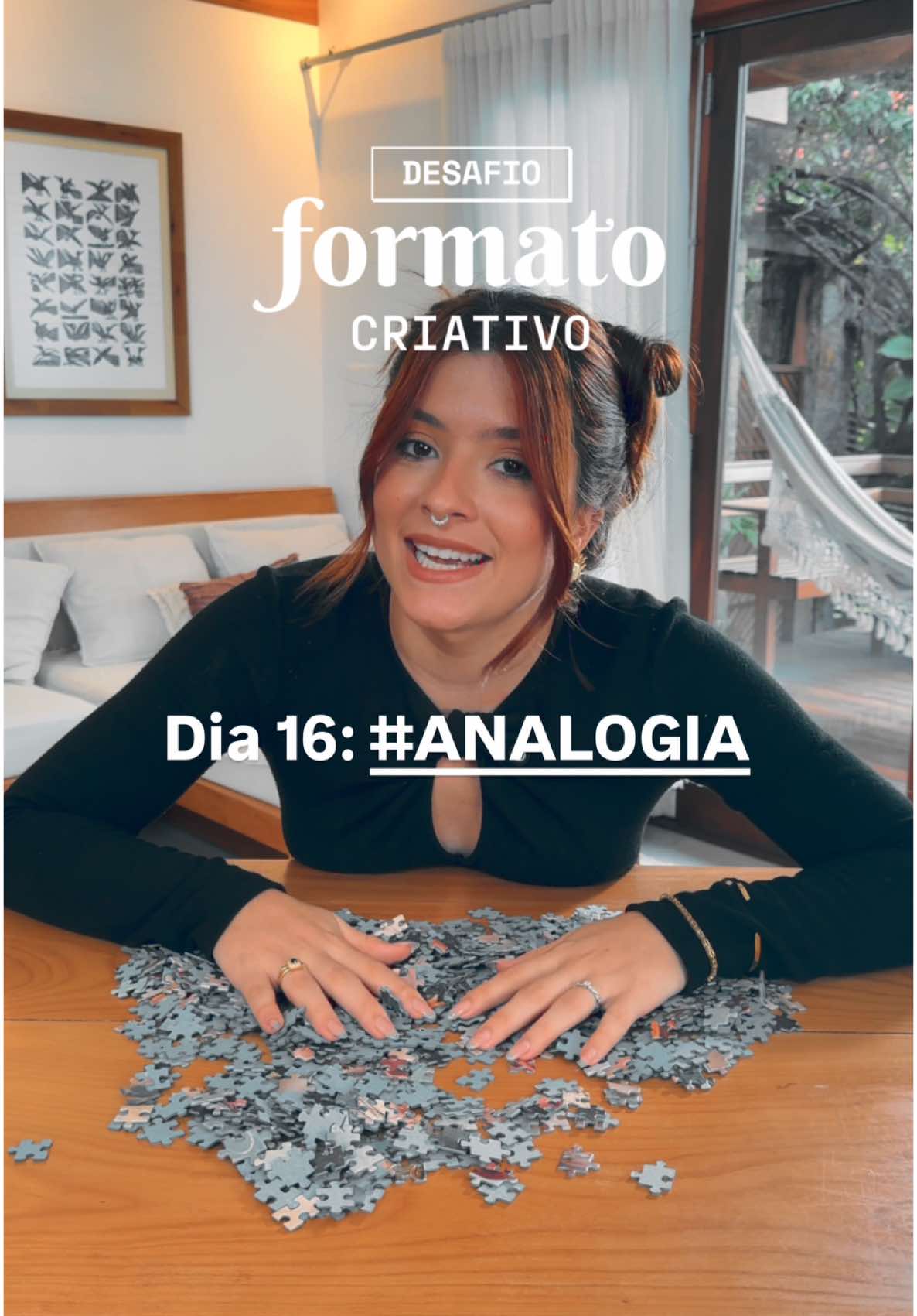 Hoje 19:16 vamos encaixar as peças que estavam faltando e dar clareza do quebra cabeça montado!🧩