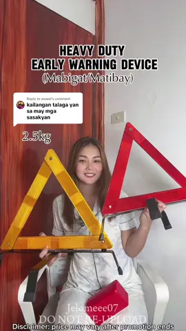 Replying to @wawei matibay at mabigat na early warning device.  Disclaimer: price may vary after promotion  ends #earlywarningdevice #heavydutyearlywarningdevice #forcar #earlywarningdeviceforcar #earlywarningdevicefortruck 