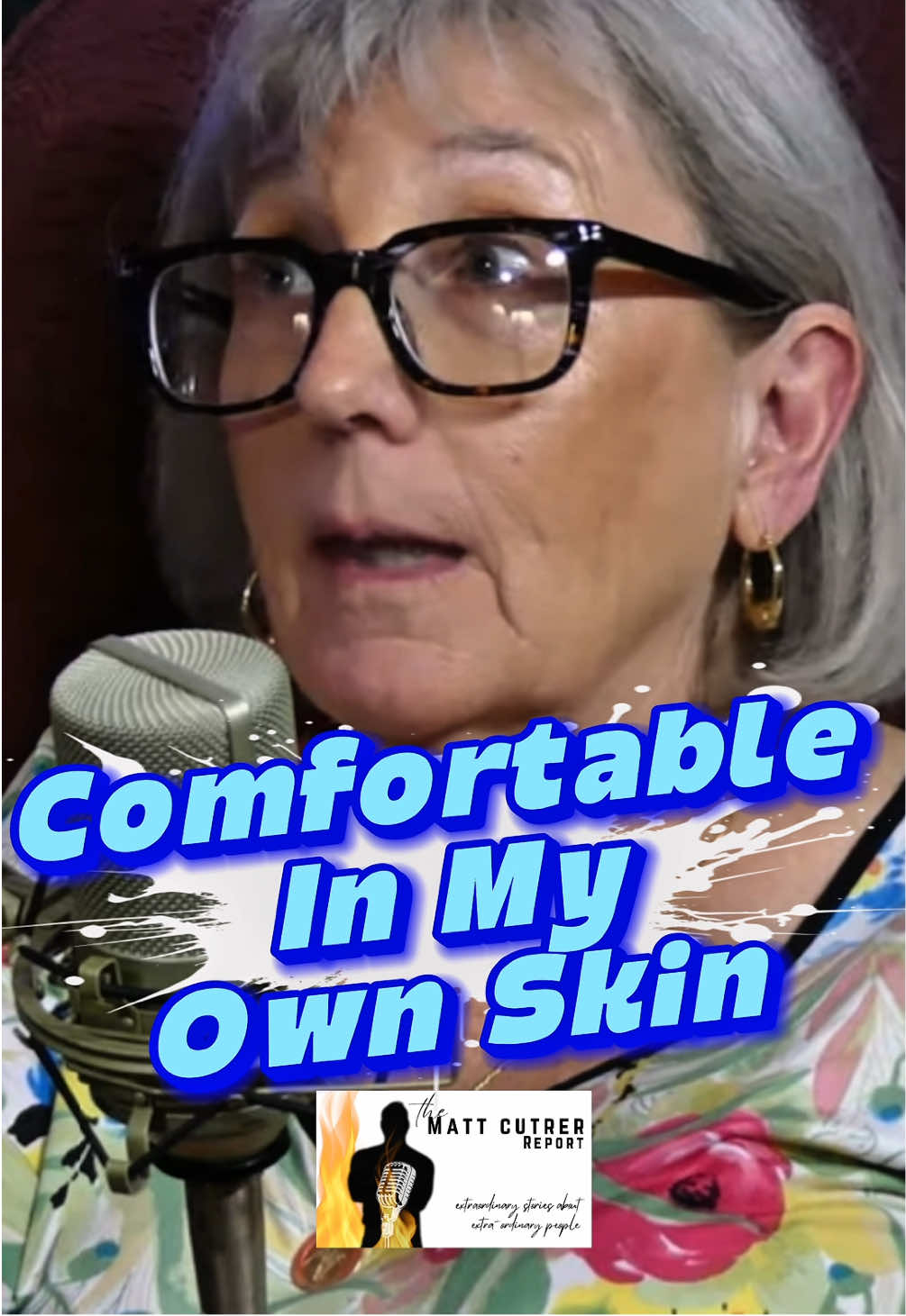 “I’m really comfortable in my own skin, and I have to tell you, I didn’t think I would ever get there.” ##themattcutrerreport##sanangelotx##conchovalley##podcast##podcastclips##extraordinarystories##extraordinarypeople##extraordinarylives##standupcomedy##comedyqueen##queenofcomedy##comedyshow##femalecomedian