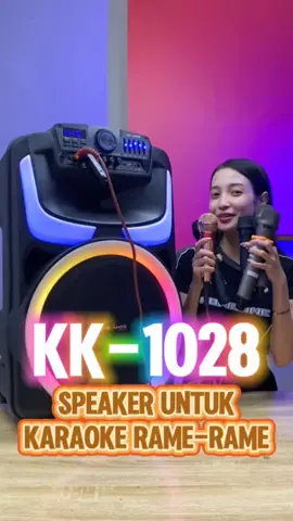 Solusi buat kamu yang mau Karaoke rame-rame, Speaker terbaru KK-1028 #advanceofficial #karaoke #lebaranextrasale #fyp #freeongkir 