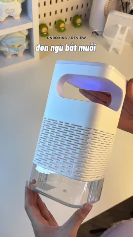vừa là đèn ngủ vừa bắt muỗi 🦟 #denbatmuoi #meobabyreview #fyp #xuhuong #unboxing #review 